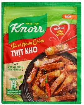 Gia vị thịt kho Knorr gói 28g