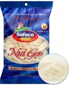 Nui gạo trắng Safoco gói 400g