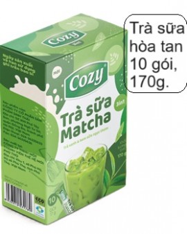 Trà sữa matcha Cozy 3 in 1 hộp 170g